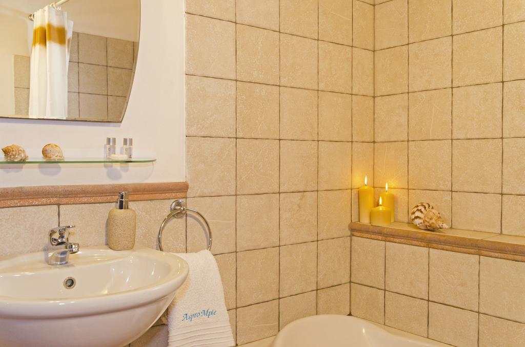 Aspro Mple Apartamento Astypálaia Quarto foto